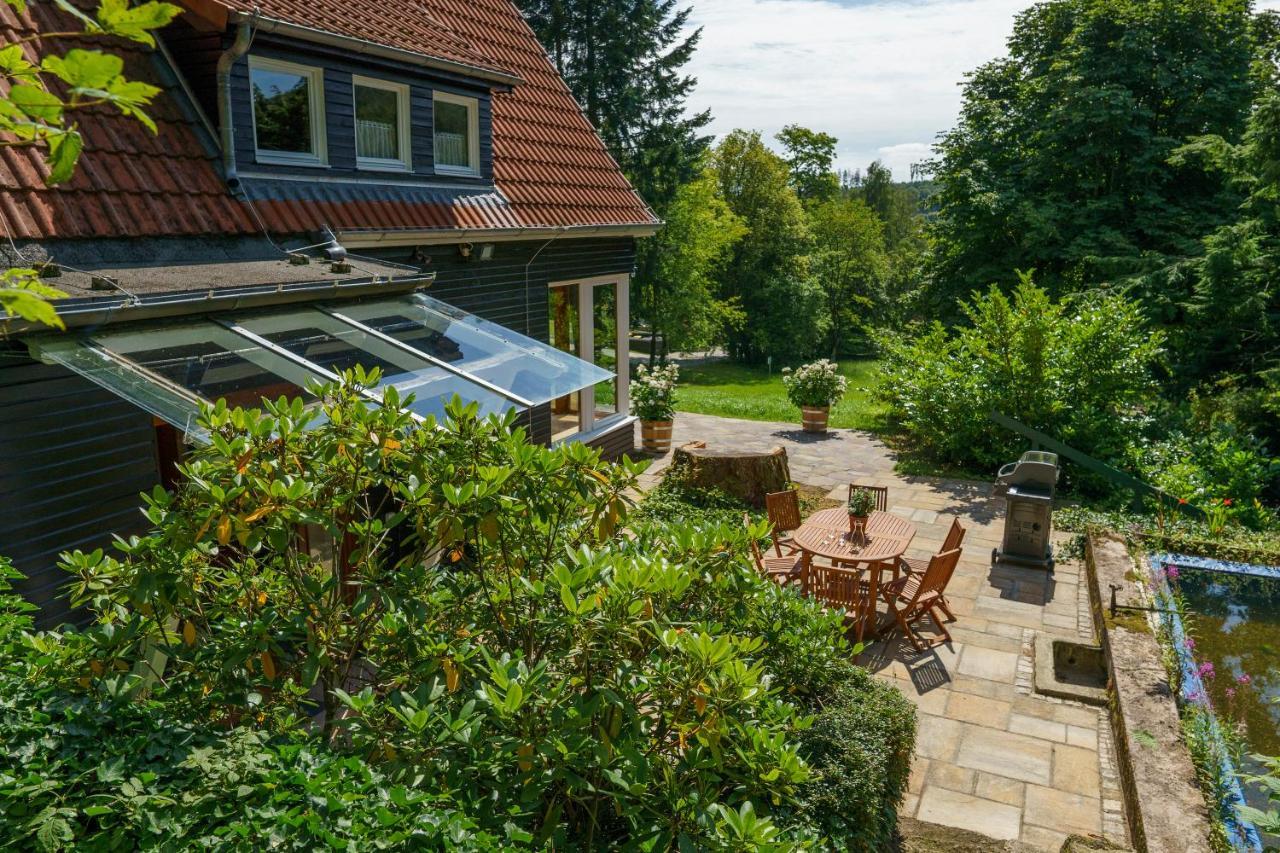 Villa Waldhaeuschen Am Sonnenhof Kassel Esterno foto