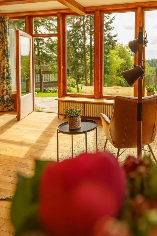 Villa Waldhaeuschen Am Sonnenhof Kassel Esterno foto